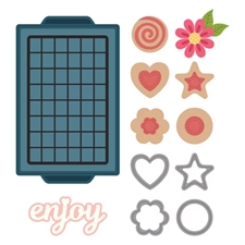 Spellbinders Dies - Make it & Bake it / Cool it Cookie Rack